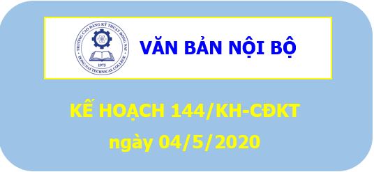 Kế hoạch xét công nhận tốt nghiệp năm học 2019-2020